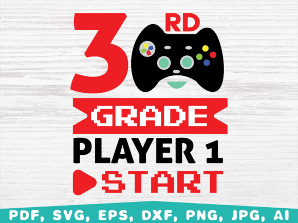 3rd Grade Player1 Start Graphics for Crafts