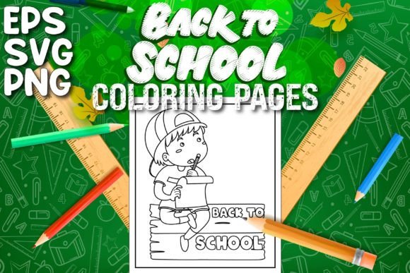 Back to School Coloring Pages Vol-8