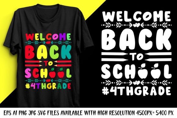 Back to School T-Shirt Design Graphics