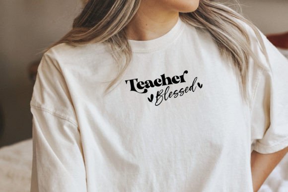 Blessed Teacher SVG Shirt Back to School