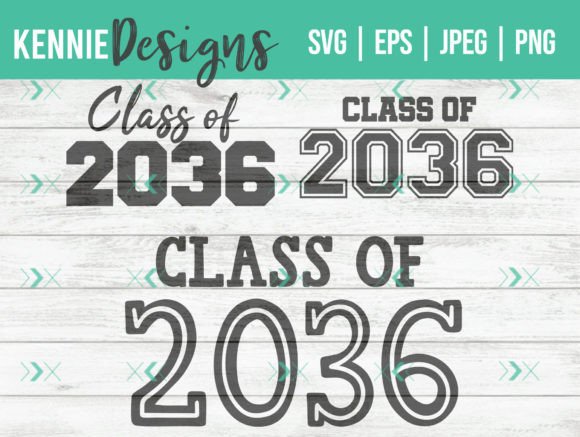 Class of 2036 SVG Back to School Grow