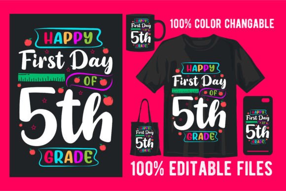 Motivational Back to School T-Shirt Graphics