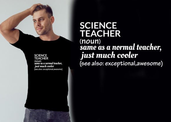 Science Teacher Back to School T-Shirt Graphics